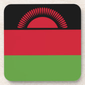 Malawi-Flagge Getränkeuntersetzer (Vorderseite)
