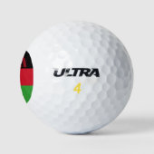 Malawi-Flagge Golfball (Logo)