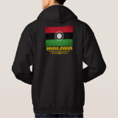 Malawi-Flagge Hoodie (Rückseite)