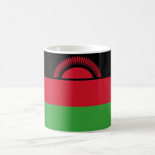 Malawi-Flagge Kaffeetasse (Mittel)