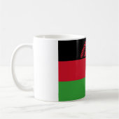 Malawi-Flagge Kaffeetasse (Links)