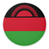 Malawi-Flagge Keramikknauf (Vorderseite)