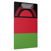 Malawi-Flagge Klemmbrett (Rechts)