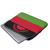Malawi-Flagge Laptopschutzhülle (Vorne Knopf)