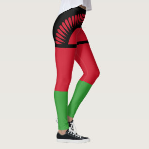 Malawi-Flagge Leggings