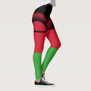 Malawi-Flagge Leggings