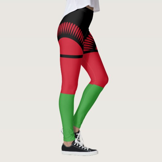 Malawi-Flagge Leggings (Rechts)