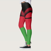 Malawi-Flagge Leggings (Links)