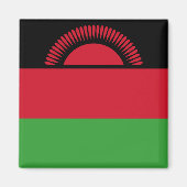 Malawi-Flagge Magnet (Vorne)