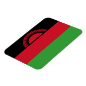 Malawi-Flagge Magnet (Linke Seite)