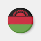 Malawi-Flagge Magnet (Vorne)