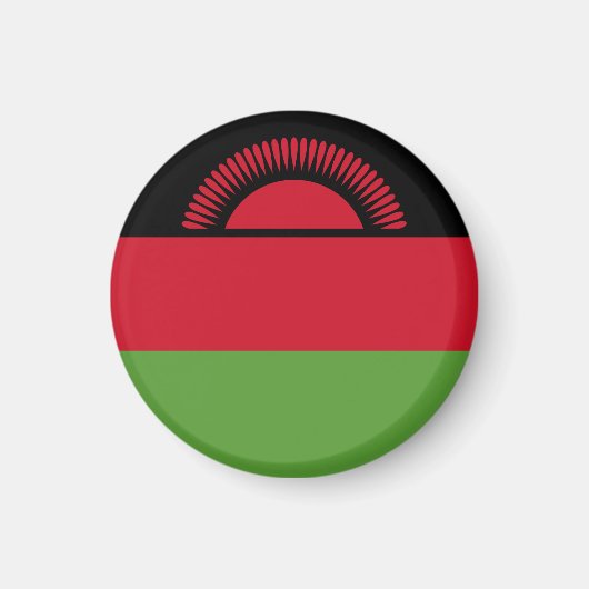 Malawi-Flagge Magnet (Vorne)