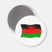 Malawi-Flagge-Magnet Magnet (Vorderseite/Rückseite)