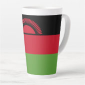 Malawi-Flagge Milchtasse (Rechte Ecke)