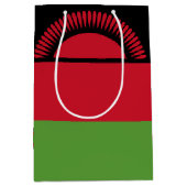 Malawi-Flagge Mittlere Geschenktüte (Vorderseite)