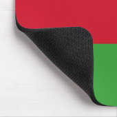 Malawi-Flagge Mousepad (Ecke)