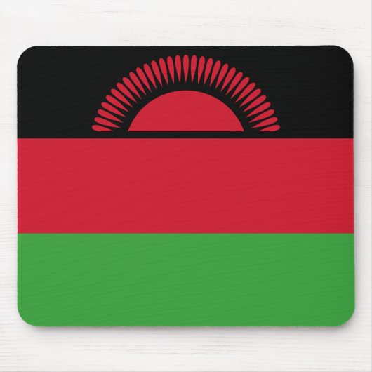 Malawi-Flagge Mousepad (Vorne)