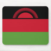 Malawi-Flagge Mousepad (Vorne)