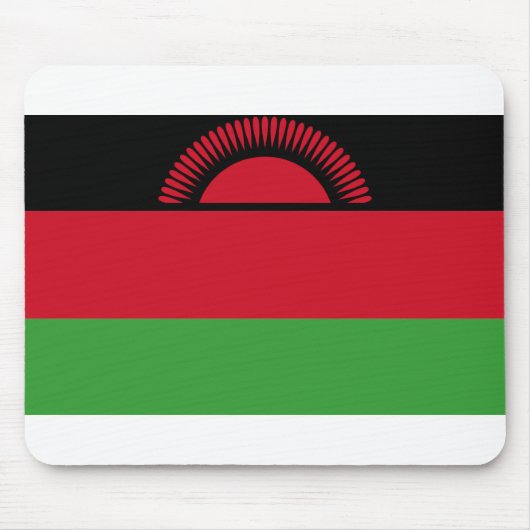 Malawi-Flagge Mousepad (Vorne)