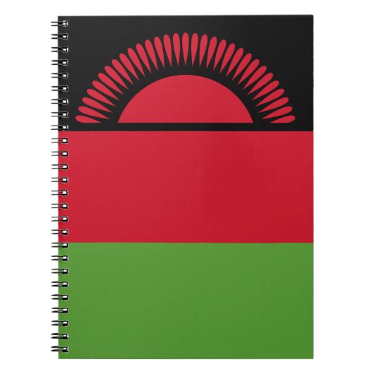 Malawi-Flagge Notizblock (Vorderseite)