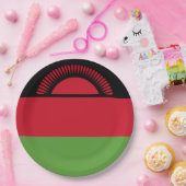 Malawi-Flagge Pappteller (Party)