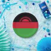 Malawi-Flagge Pappteller (Party)