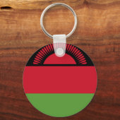 Malawi-Flagge Schlüsselanhänger (Rückseite)