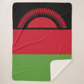 Malawi-Flagge Sherpadecke (Vorderseite)