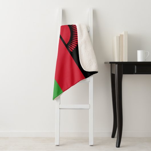 Malawi-Flagge Sherpadecke (Beispiel)