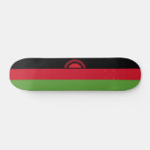 Malawi-Flagge Skateboard (Horizontal)