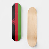 Malawi-Flagge Skateboard (Vorderseite)