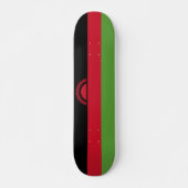 Malawi-Flagge Skateboard (Vorne)