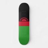 Malawi-Flagge Skateboard (Vorderseite)
