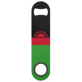 Malawi-Flagge Speed Flaschenöffner (Rückseite)