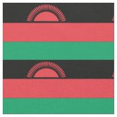 Malawi-Flagge Stoff (Nahaufnahme)