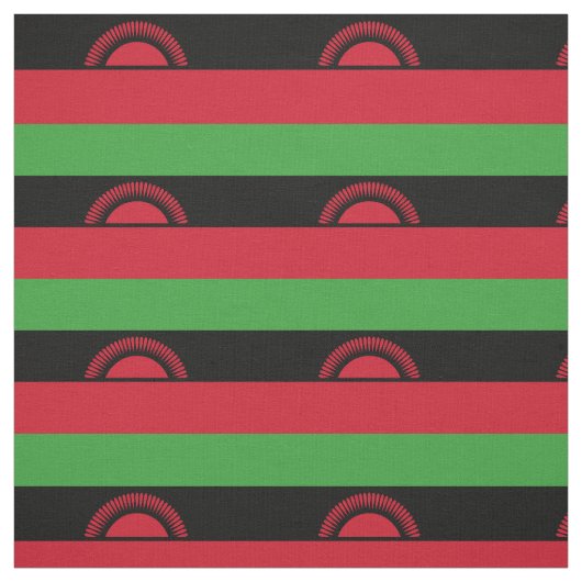 Malawi-Flagge Stoff (Muster)
