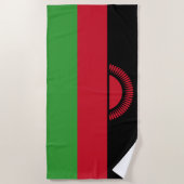 Malawi-Flagge Strandtuch (Vorderseite)