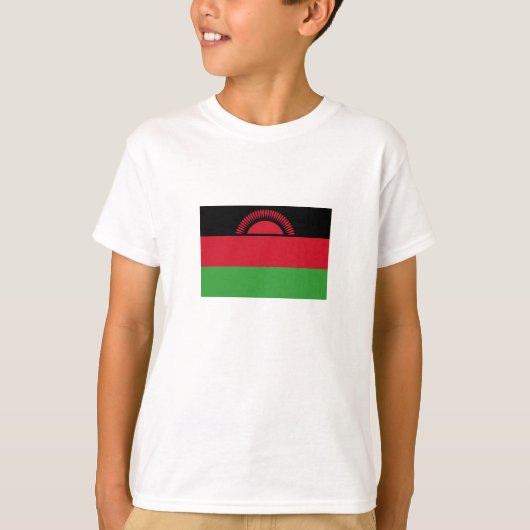 Malawi-Flagge T-Shirt (Vorderseite)