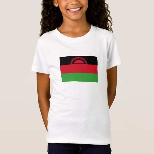 Malawi-Flagge T-Shirt (Vorderseite)