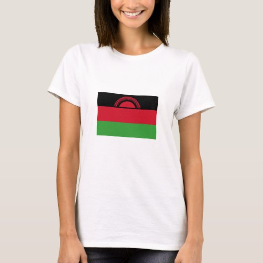 Malawi-Flagge T-Shirt (Vorderseite)