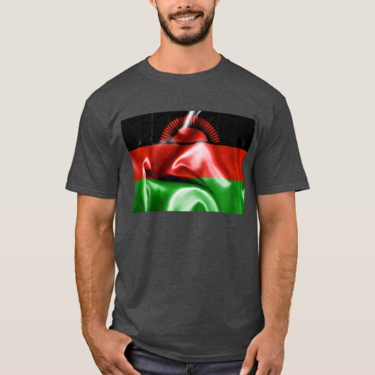 Malawi-Flagge T-Shirt (Vorderseite)