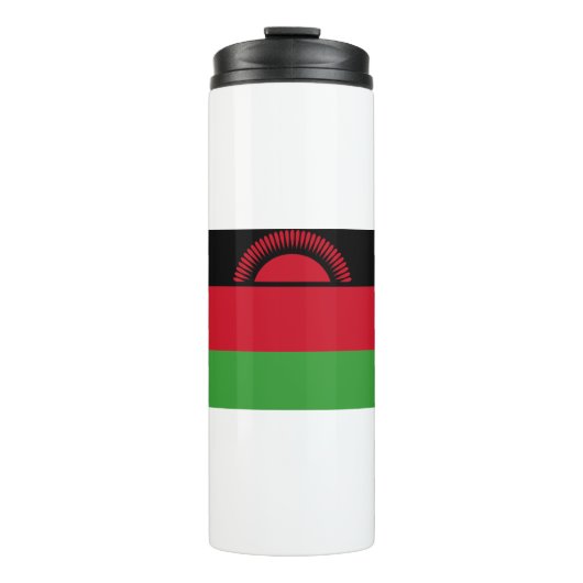Malawi-Flagge Thermosbecher (Vorderseite)