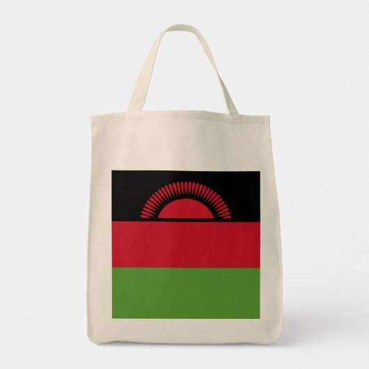 Malawi-Flagge Tragetasche (Rückseite)