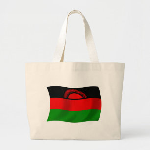 Malawi-Flagge-Tragetasche Jumbo Stoffbeutel