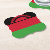 Malawi-Flagge Untersetzer (angewinkelt)