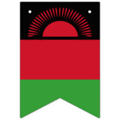 Malawi-Flagge Wimpelkette (Zweite Fahne)