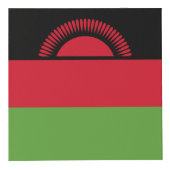 Malawi-Flagge Würfel (Vorderseite)