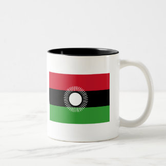 Malawi-Flaggen-Tasse Zweifarbige Tasse