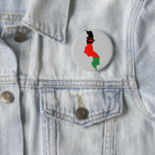 Malawi-Flaggenkarte Button (Beispiel)