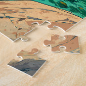 Malawi-Illustration Reise Kunst Vintage Puzzle (Seite)
